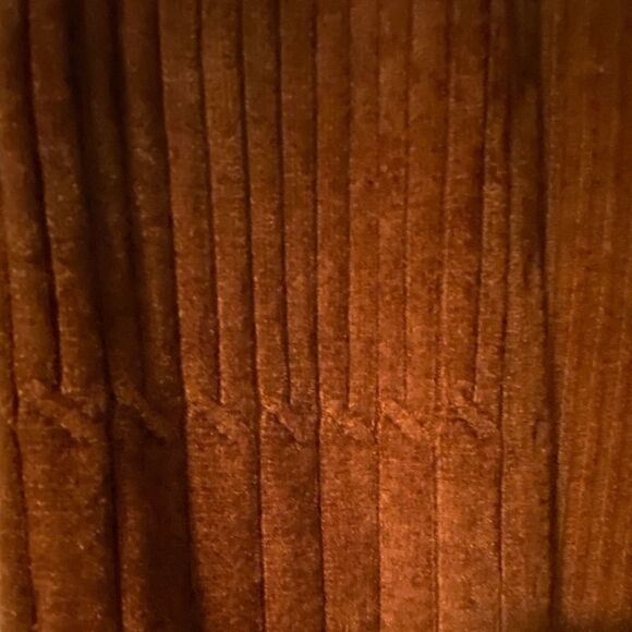 KLJ Oswal Ribbed Knit Cardigan Unisex Brown Sz M - Picture 7 of 12